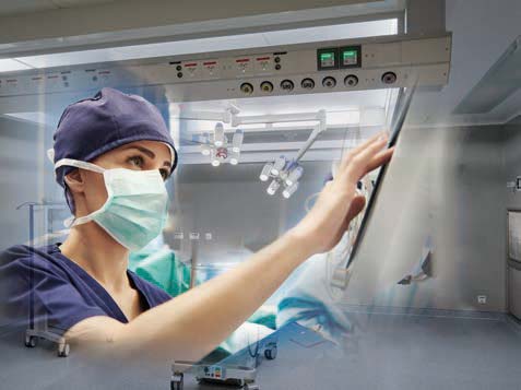 Ventilation systems in operating rooms