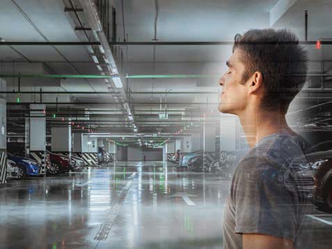 Keyvisual NOVENCO Ventilation systems in underground car parks