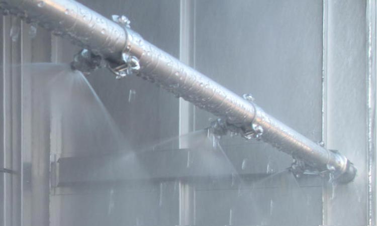 REVEX® Spraying System to wash out fine particles