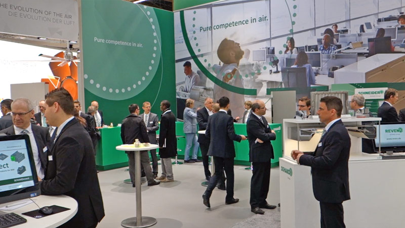 Exhibition stand of the SCHAKO Group