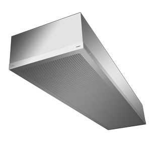 Supply air diffuser for the balancing of the fresh air portion