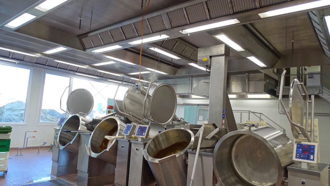 Innovative Lüftungstechnik in der Lebensmittelindustrie aus Edelstahl rostfrei