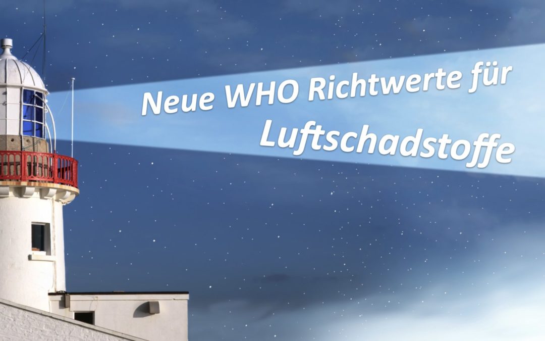 Neue WHO Richtwerte für Luftschadstoffe