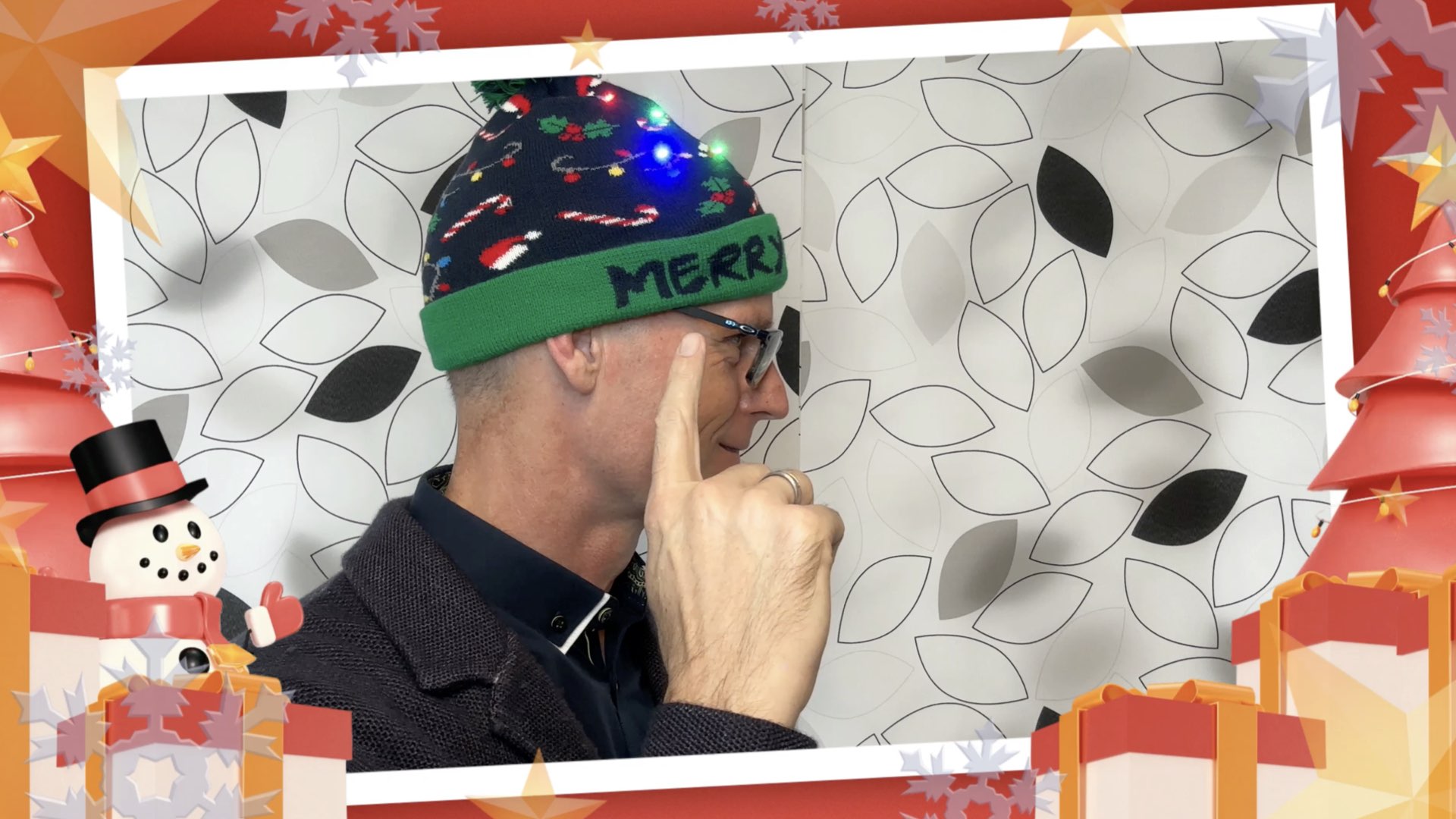 Weihnachtsgruss von REVEN und Sven