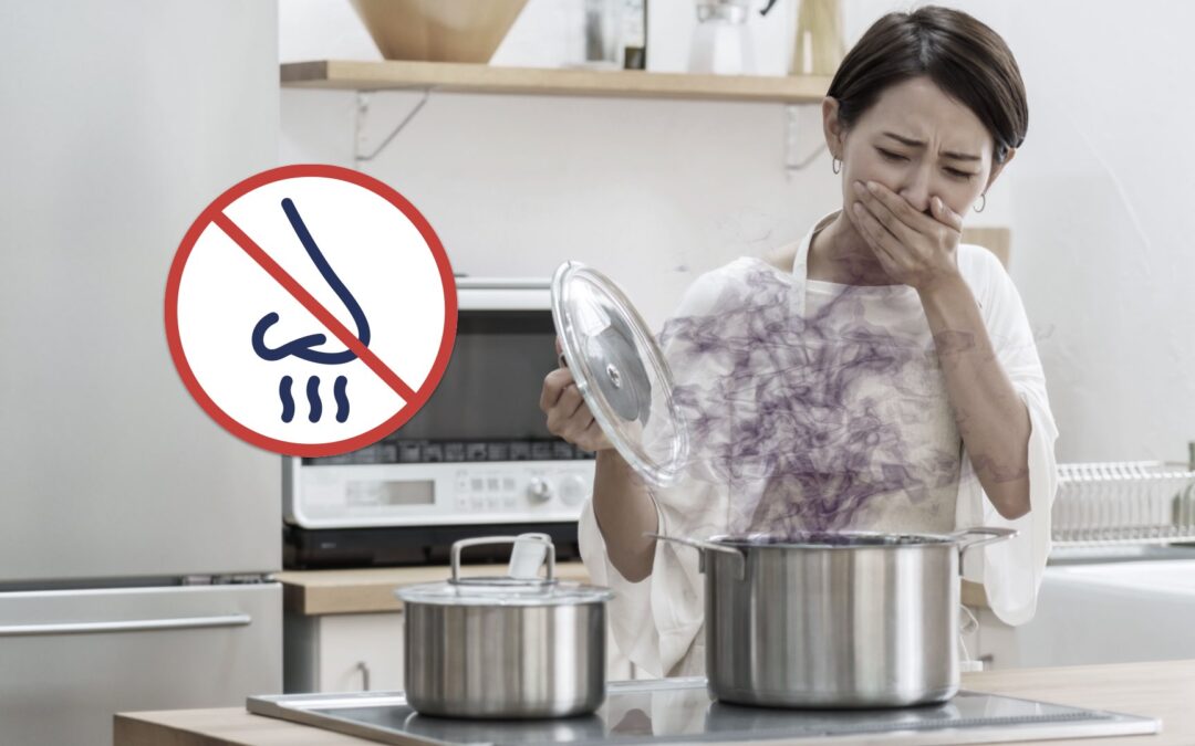 Umlufthauben zum Abbau von Geruchsbelastungen in Küchen