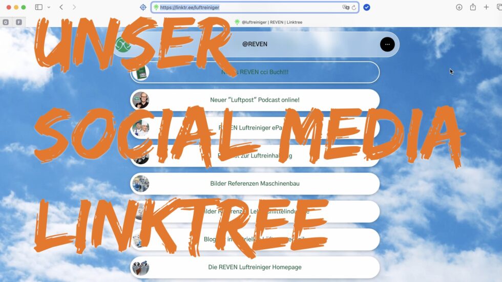 REVEN Social Media Linktree