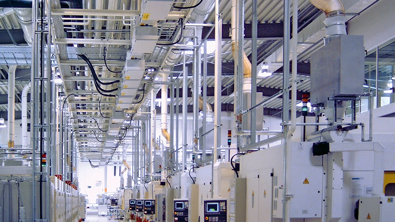 Industrielüftung mit Kanalfiltern Industrielüftung