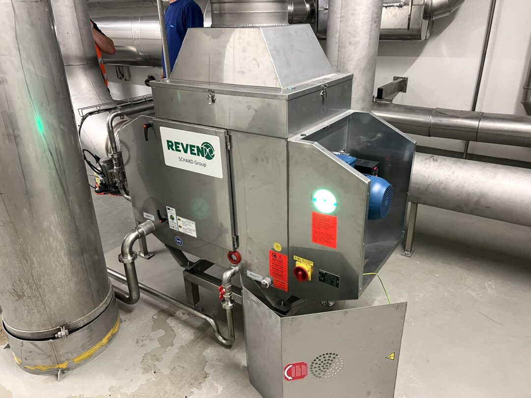 Inbetriebnahme eines Aerosol Abscheider beim Bierbrauen