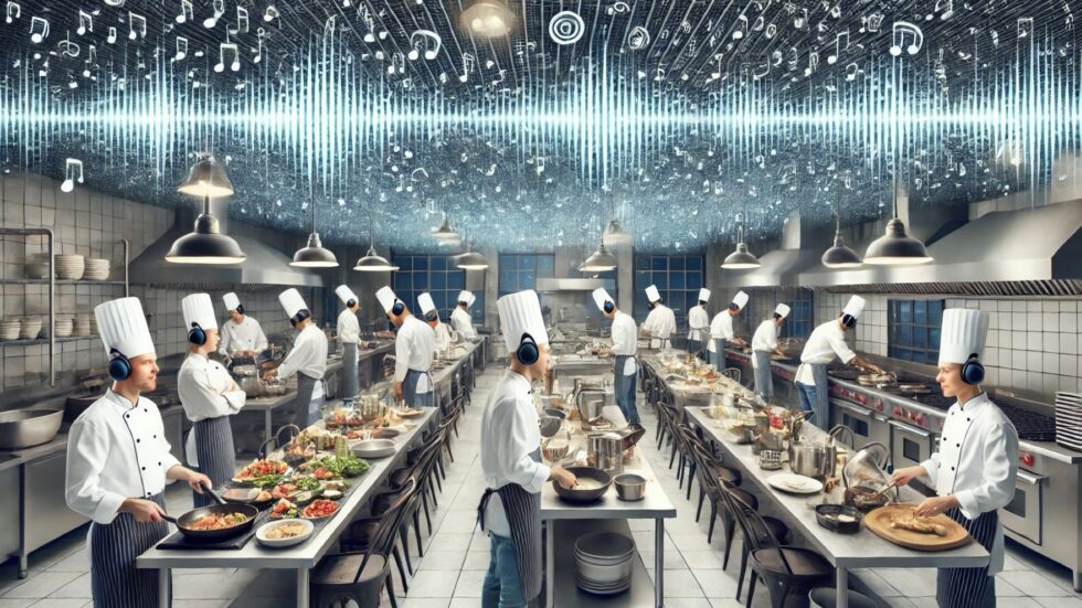 Schallabsorbierende Decken Kassetten in der Gastronomie
