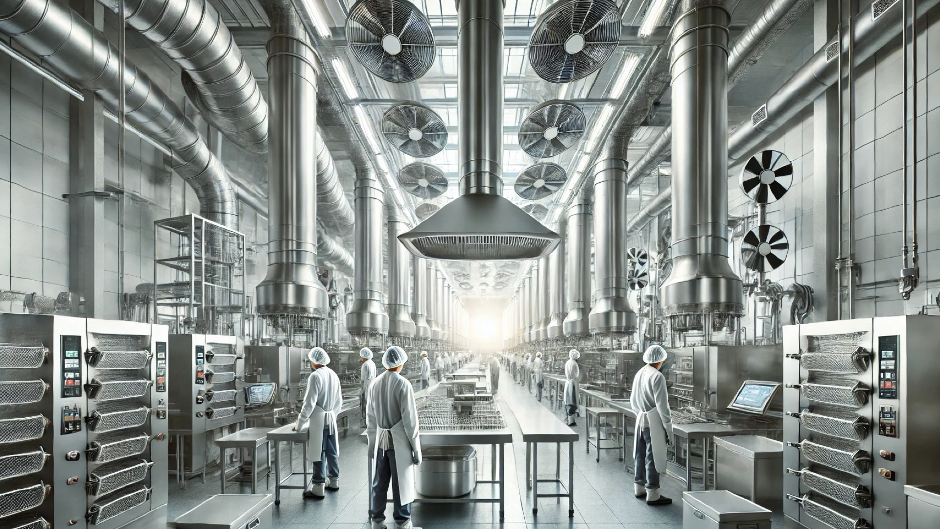 Lüftung in der Lebensmittelindustrie