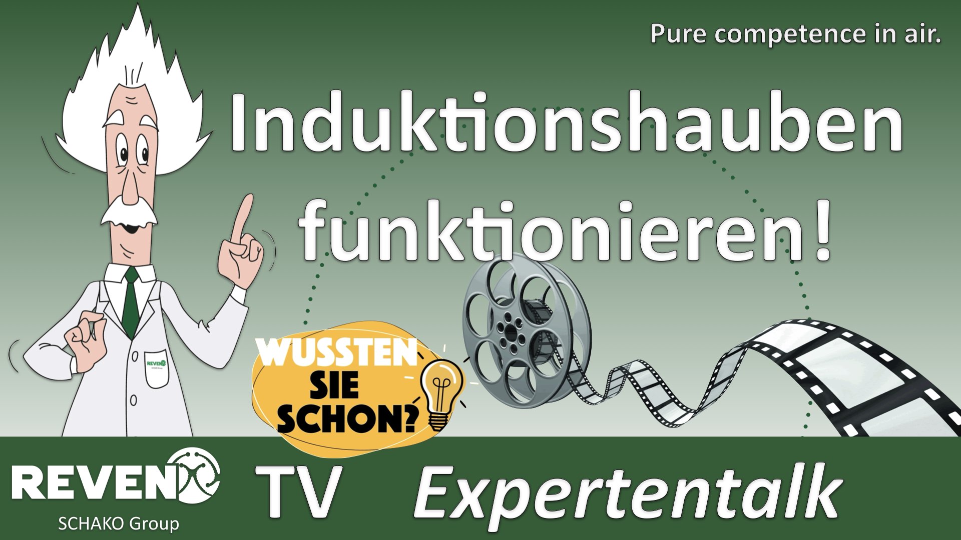 Küchenhauben mit Induktionssystem