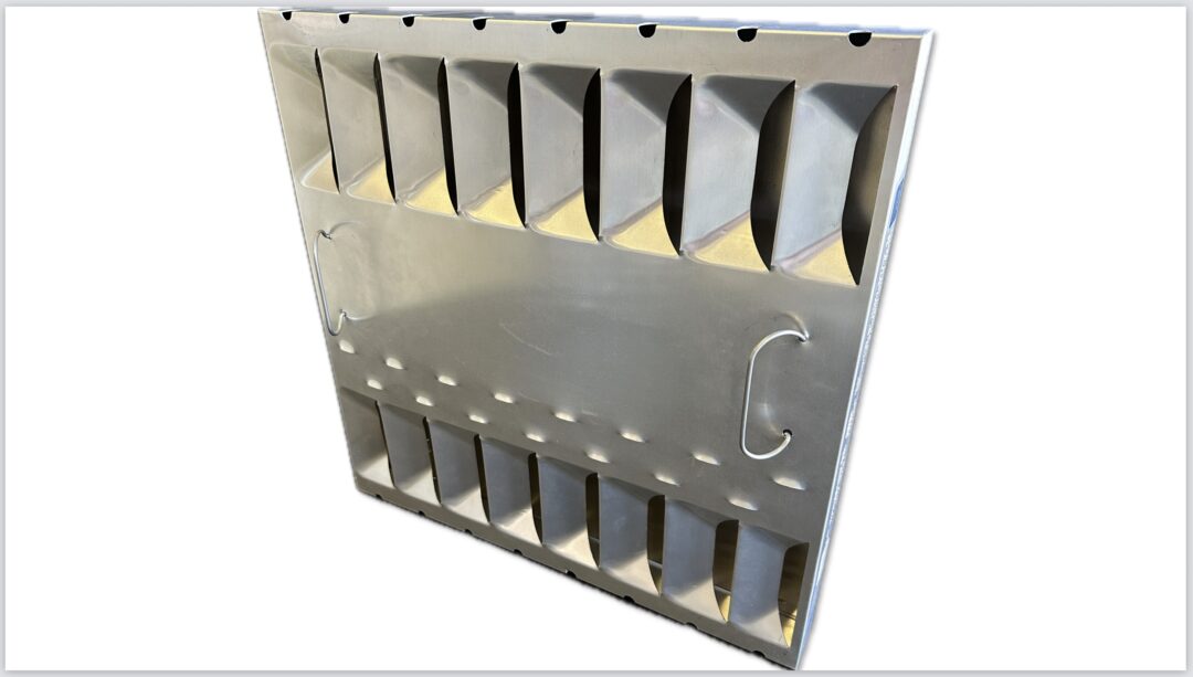 Ein Aerosol Abscheider der ohne CFD Analysen entwickelt wurde