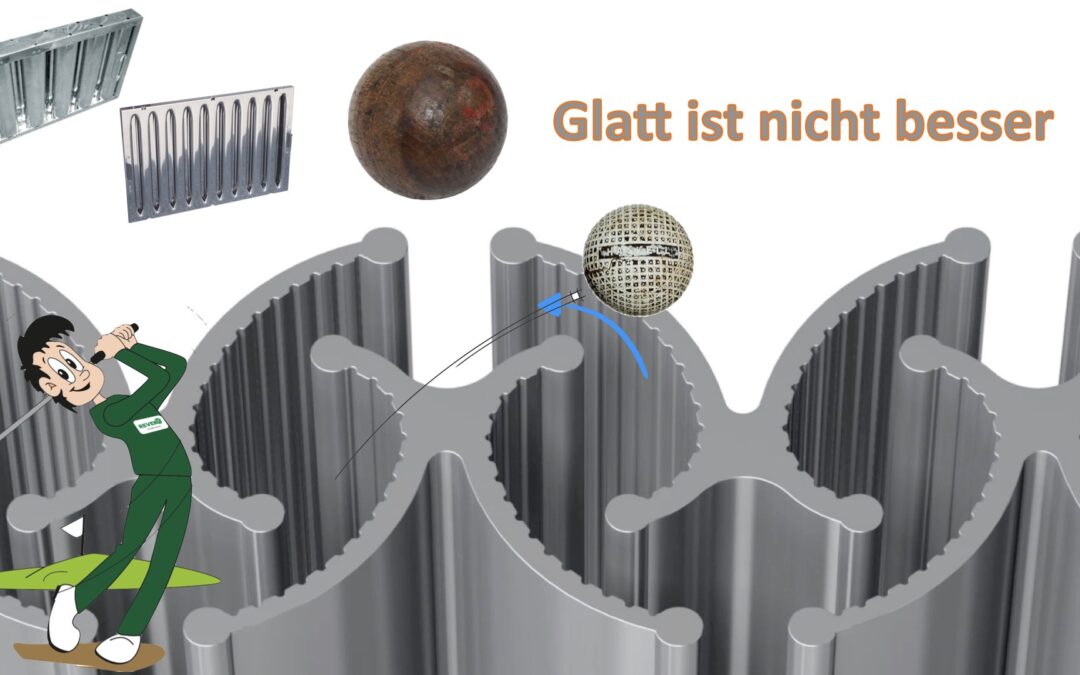 Aerosolabscheider Effizienz steigern: Die Golfball-Erkenntnis