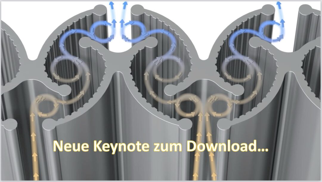 Aerosole abscheiden - neue Keynote zum Download
