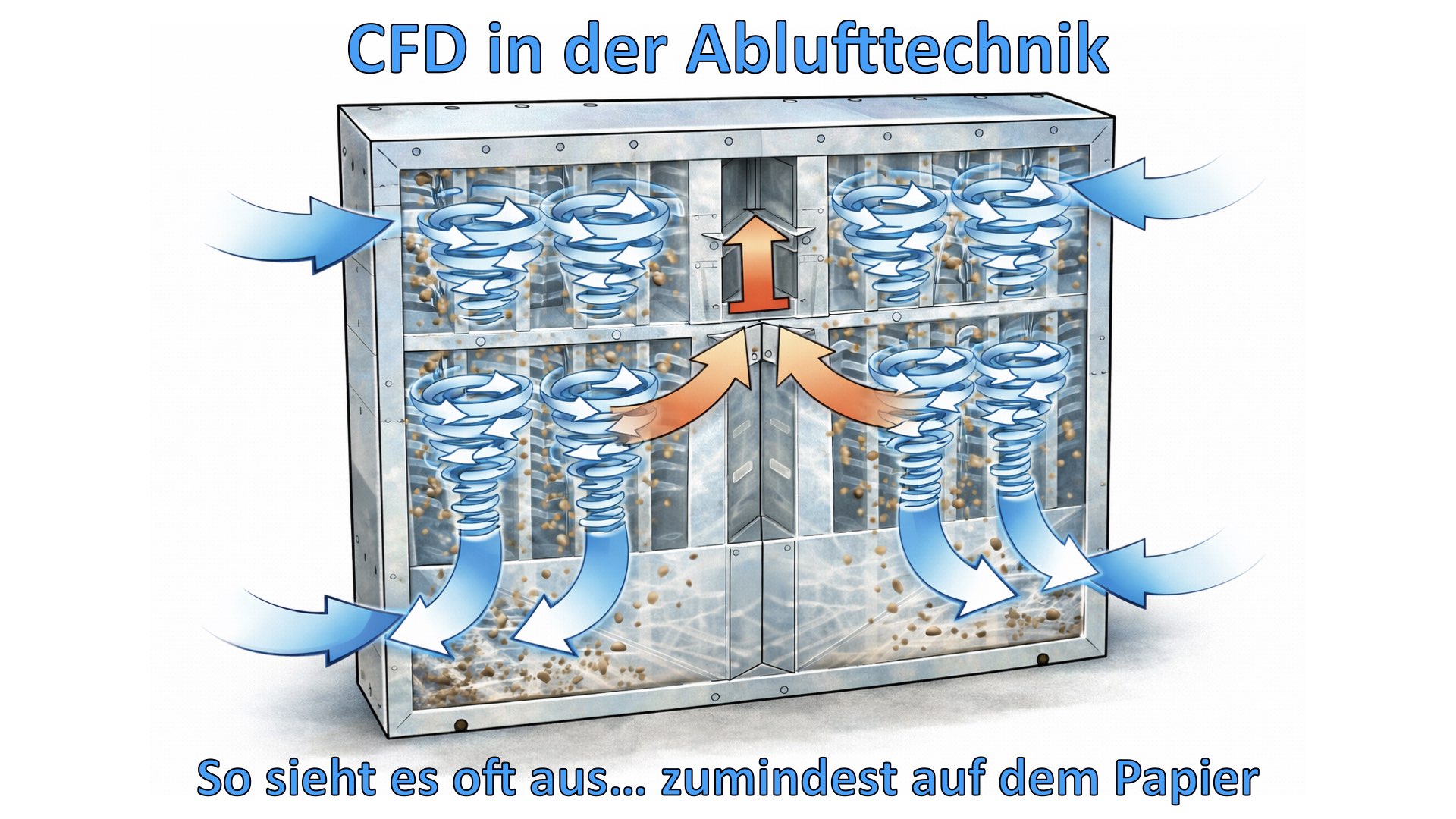 CFD in der Ablufttechnik