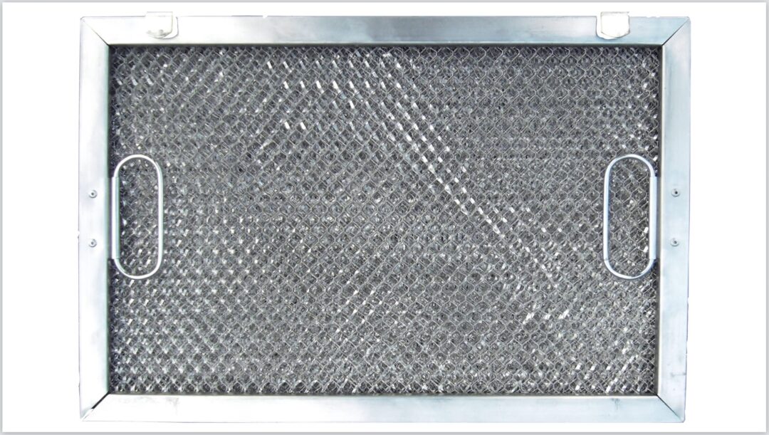 Ein in der gewerblichen Küchenlüftung verbotenere Gestrickfilter