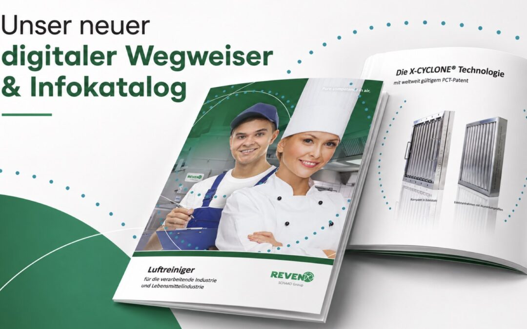 Neuer REVEN Luftreiniger-Infokatalog: digitaler Wegweiser