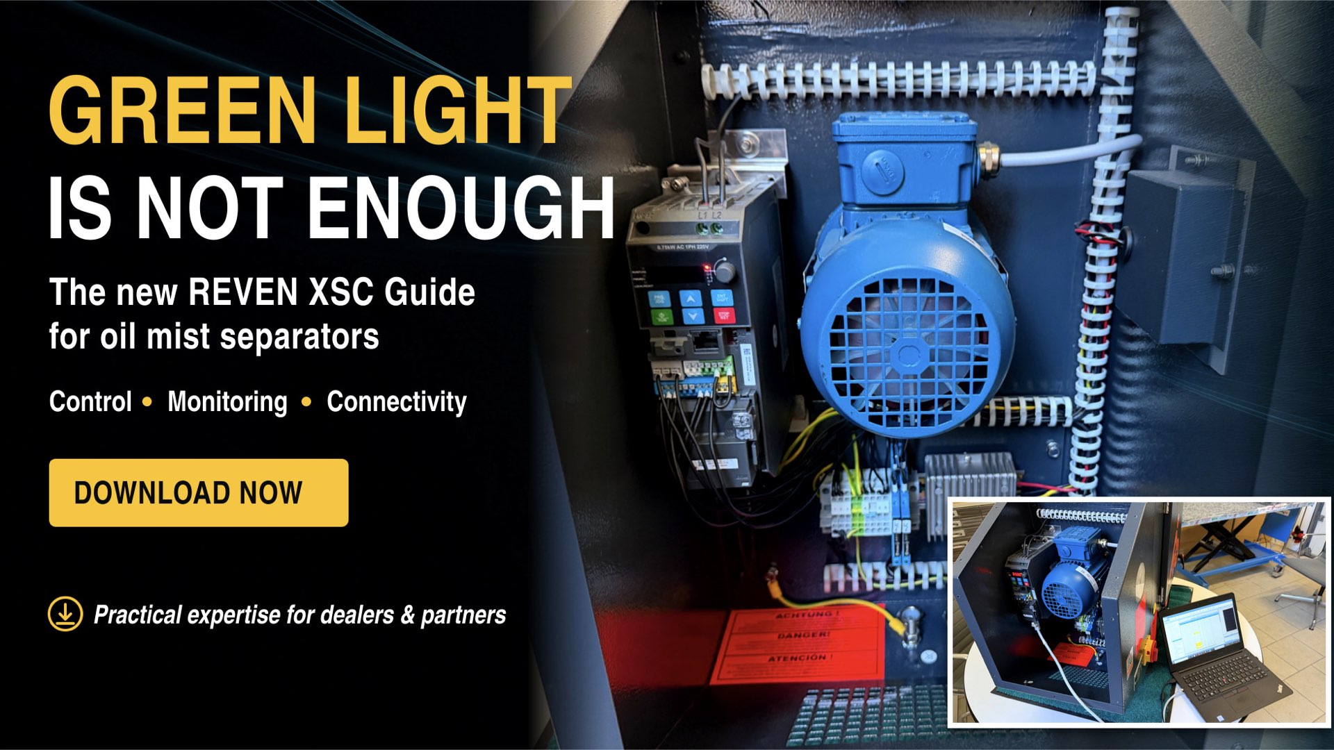 REVEN guide for the new XSC controller for oil mist systems for machinery centers REVEN guide for the new XSC controller for oil mist systems for machinery centers