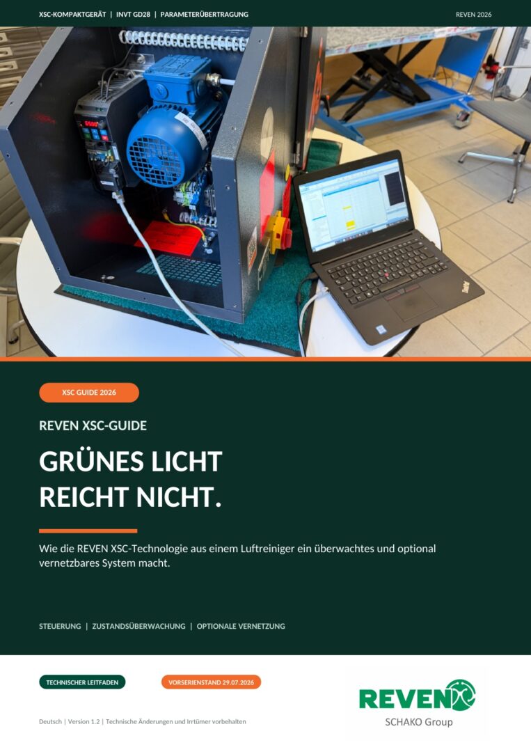 REVEN XSC Guide für Ölnebelabscheider kostenlos herunterladen